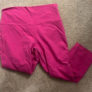 Lululemon align high rise crop leggins